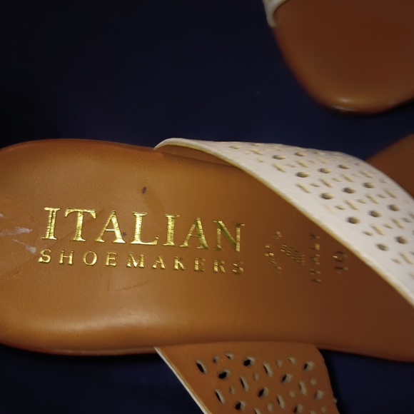 ITALIAN SHOE MAKER SIZE 10 WEDGE HEEL PRE-OWNED GOOD - Picture 6 of 6